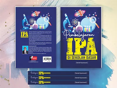 PEMBELAJARAN IPA DI SD - Book Cover Design book book cover book display book layout book mockup design graphic design illustration novel design school university