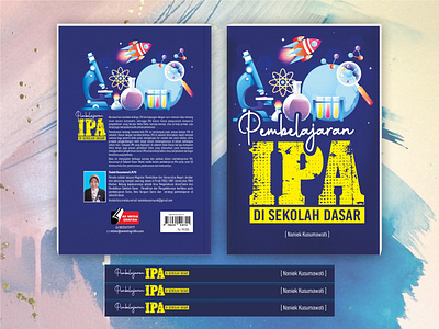 PEMBELAJARAN IPA DI SD - Book Cover Design book book cover book display book layout book mockup design graphic design illustration novel design school university