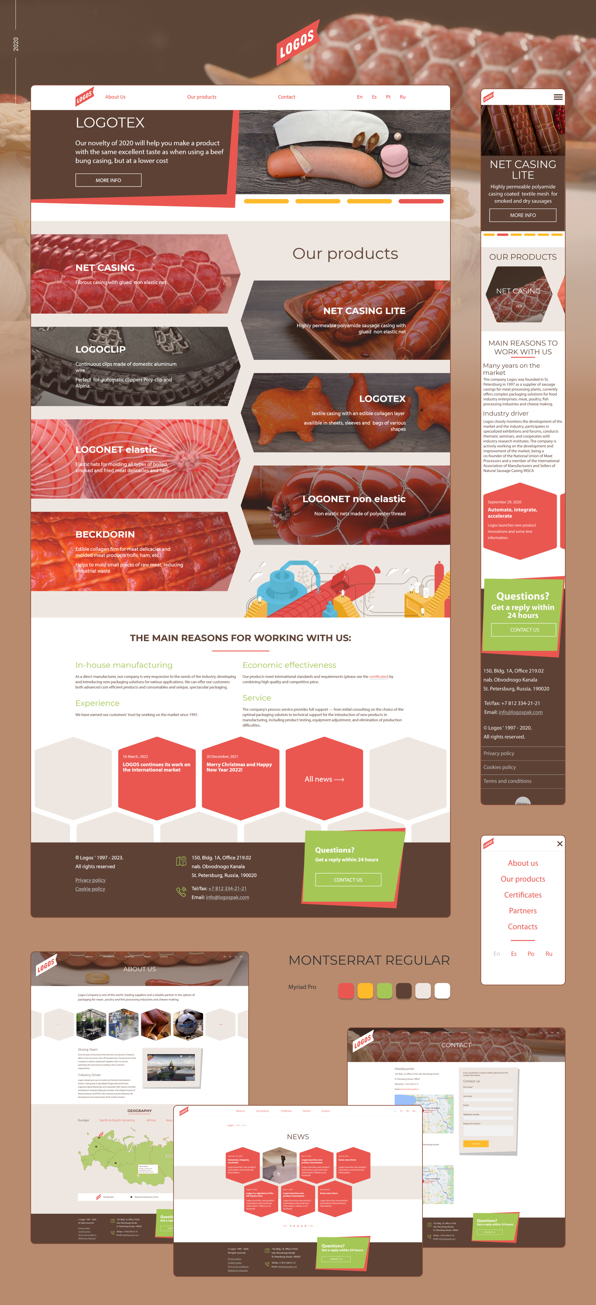 Logos website design ui webdesign website