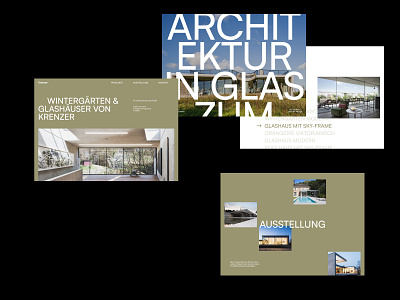 Krenzer Website Design design figma ui web design