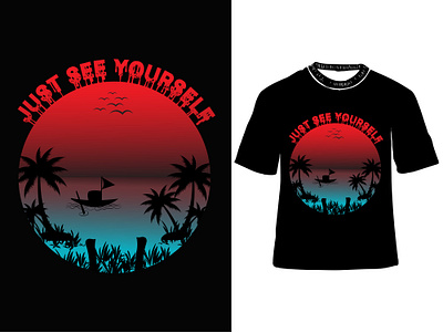 Surfing Sunset for T-Shirt Design, Surfing t-shirt,Sunset vecto tee shirt