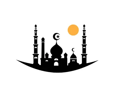 Mosque Logo Symbols 3d branding design graphic design logo ui ux vector