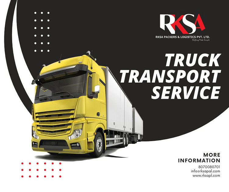Truck Transport Service in Gurgaon RKSA Packers by Packers Gurgaon on