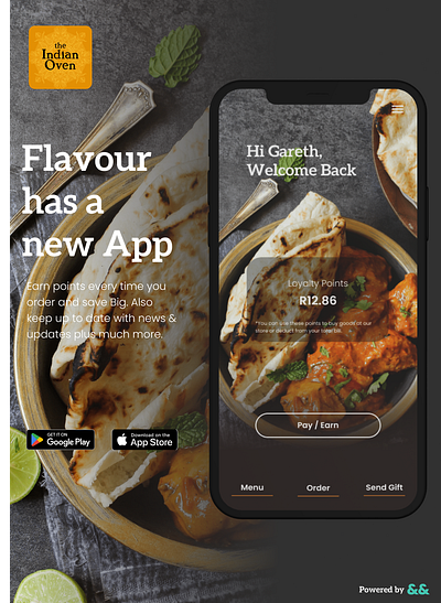 Restaurant Loyalty App android app branding design figma flutter ios loyalty ui