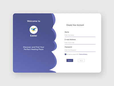 Hotel Booking Web Signup Page design hotel booking app hotel booking web page hotel booking web singup page ui ux website