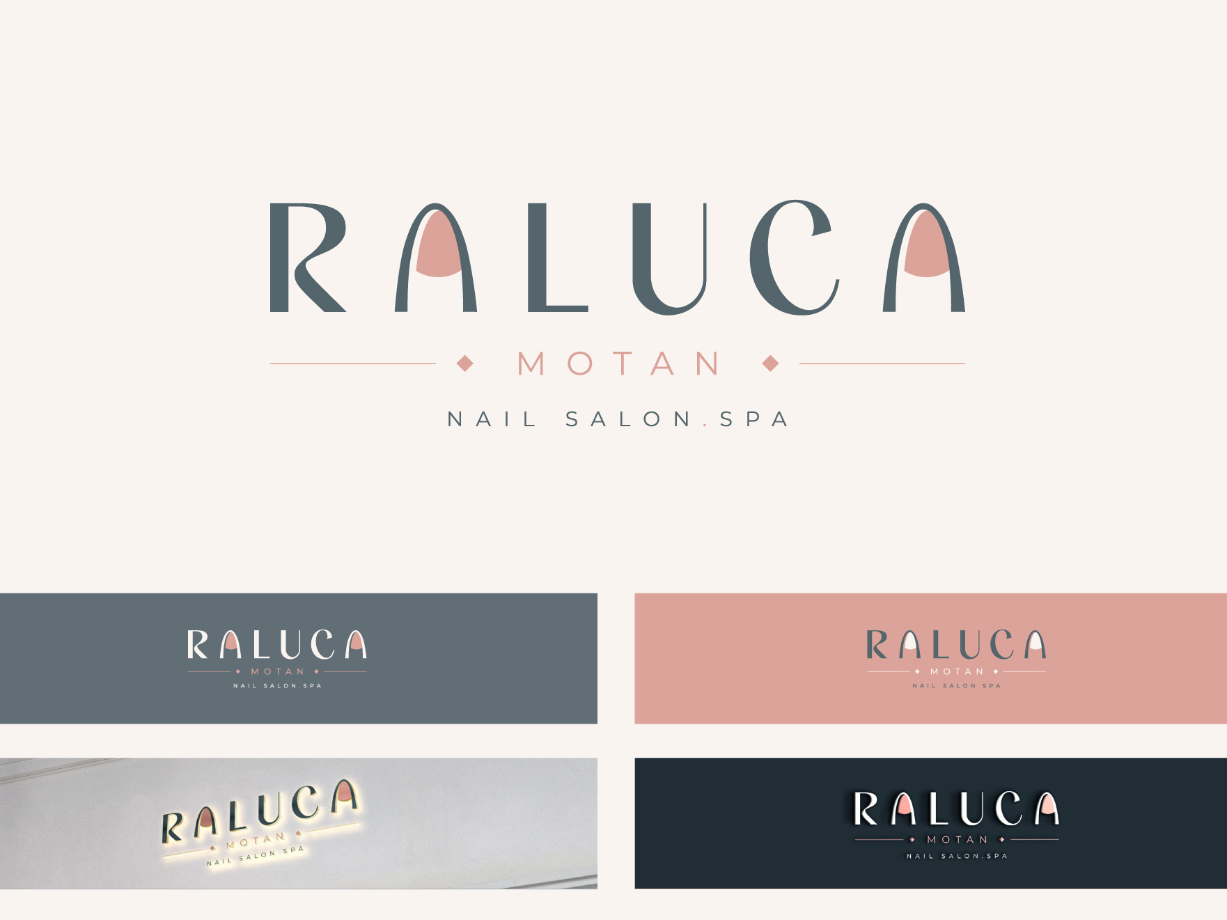 nail salon logo design ideas