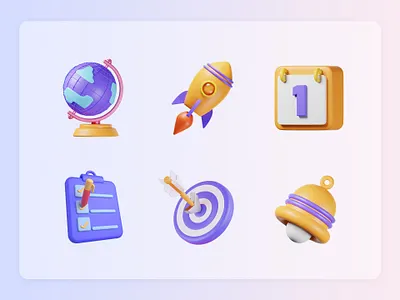 education 3d icon message