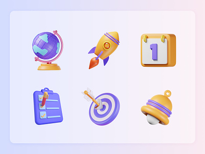education 3d icon message