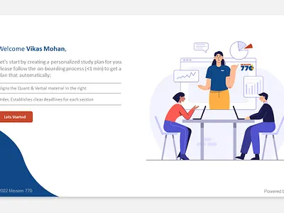 UI Design for LMS animation banner branding design graphic design graphics illustration india logo sarkg creation ui uiux userinterface vector