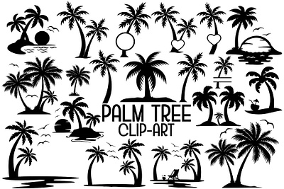 Palm Tree SVG palm beach svg palm shape palm silhouette palm tree palm tree bundle palm tree eps palm tree vector palm trees graphics palm trees svg
