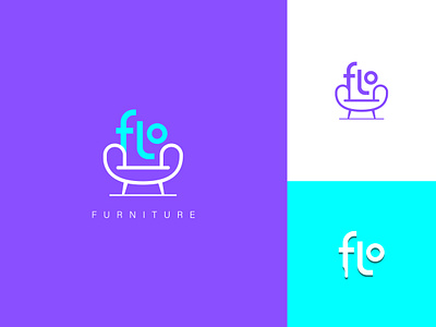 FLO furniture creative logo design branding creative f logo fashion furniture logo graphic design l logo letter logo design minimalist modern logo o logo timeless typography