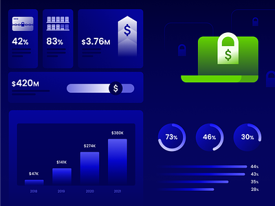 Infographic design flat icon illustration ui vector