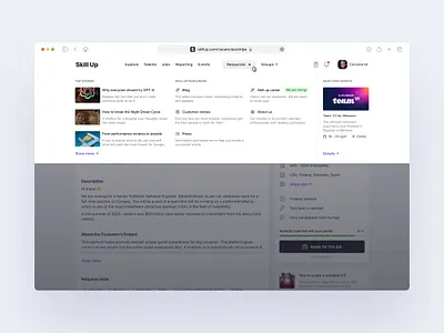 Skill Up header navigation header header nav header navigation header ui navigation ui menu ui navigation website header website menu