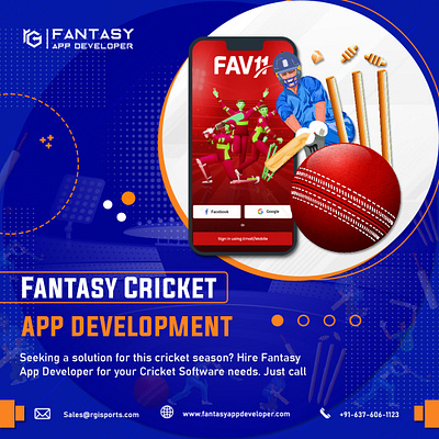 Fantasy Cricket App Development android app development best video development services mobile app development web development