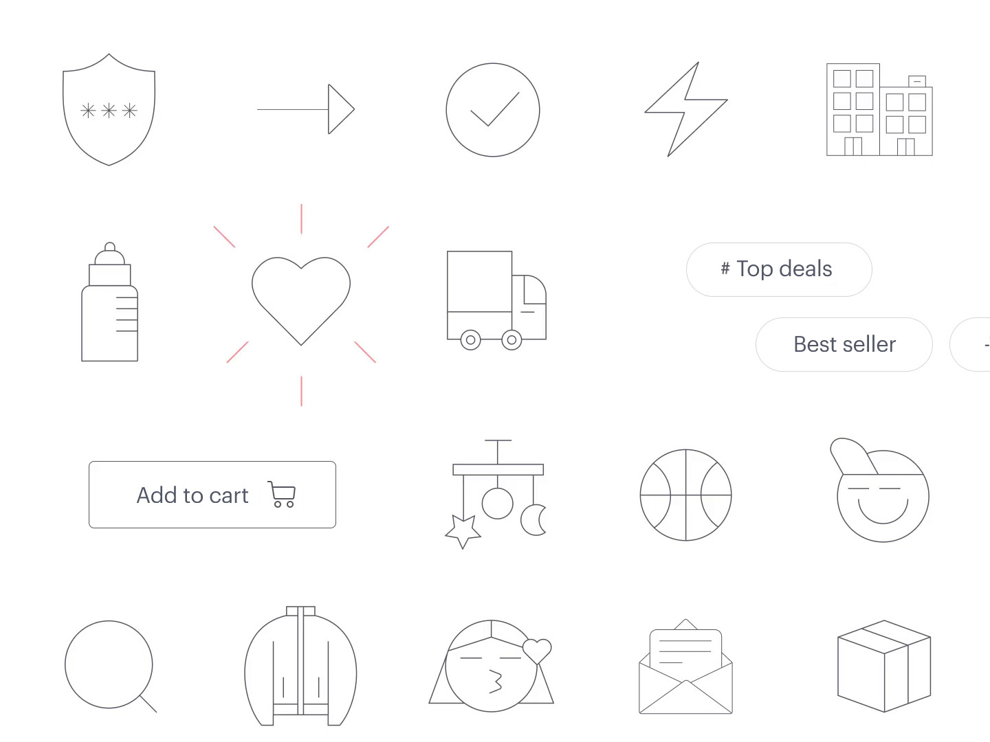 Gulliver Market — A store for children and their parents animation chart children clothes design digital ecom ecommerce flat design icon kids ui ux website