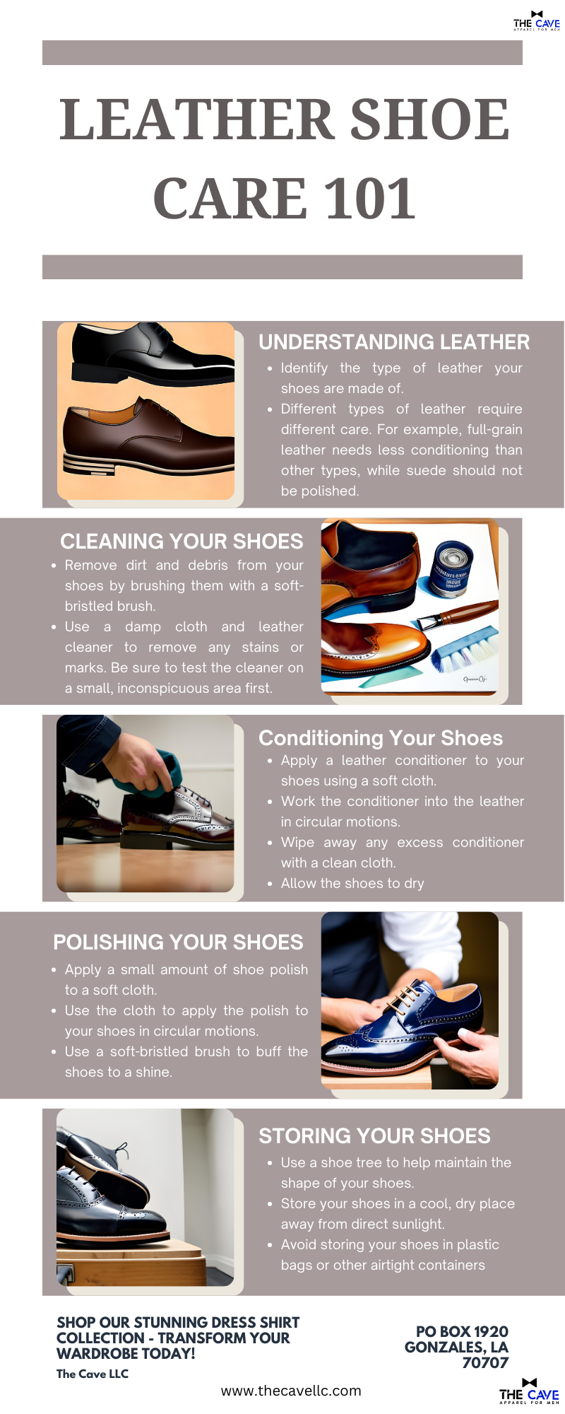 Leather Shoe Care 101 The Guide to Maintaining Your Footwear by The