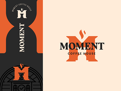 Moment - Brand Identity branding coffe coffee coffees creative design graphic design icon logo logofolio logos logotype minimal moment sweet symbol symbols