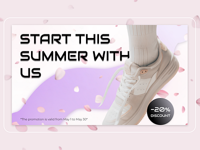 Banner for sneaker shop banner banner design banner product design branding design product banner