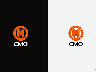 CMO logo branding circle circular design electric energy icon logo logomark logotype orange round