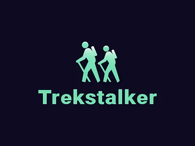 Logo concept for hiking app art branding concept creative logo trending