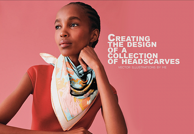 Print for women's headscarves branding clothesdesign graphic design headscarves illustration logo pattern print scarves ui vector