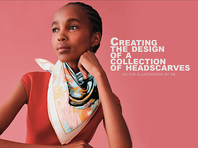 Print for women's headscarves branding clothesdesign graphic design headscarves illustration logo pattern print scarves ui vector