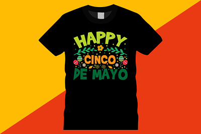 Cinco De Mayo T-Shirt Design cinco cinco de mayo de mayo design t shirt graphic design holiday illustration mexican shirt stockgraphic24 t shirt t shirt design