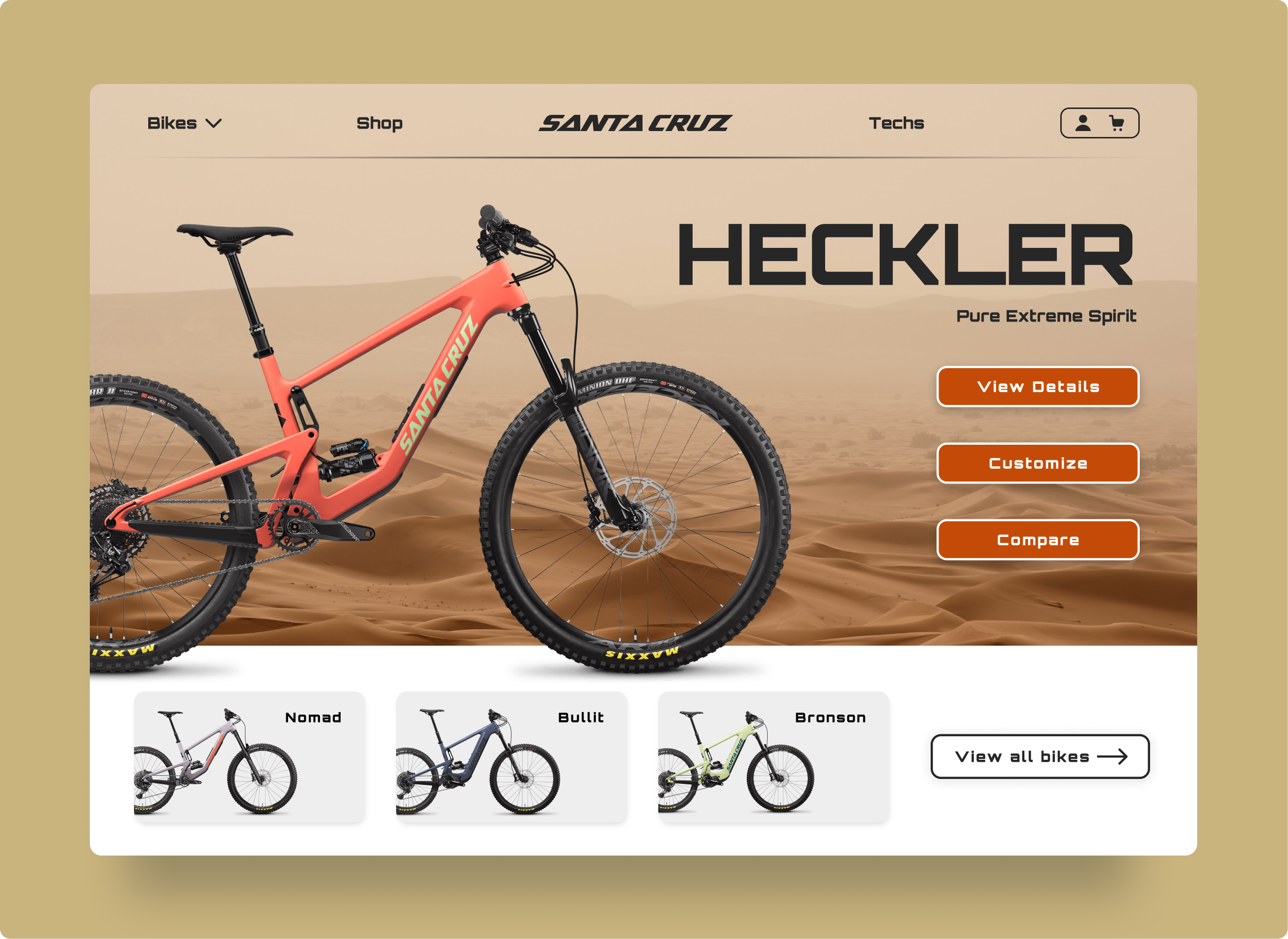 Santa Cruz Bicycles Concept by Alex Parfeniuk on Dribbble