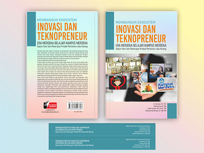 TEKNOPRENEUR - Book Cover Design book cover book layout branding design graphic design illustration novel design