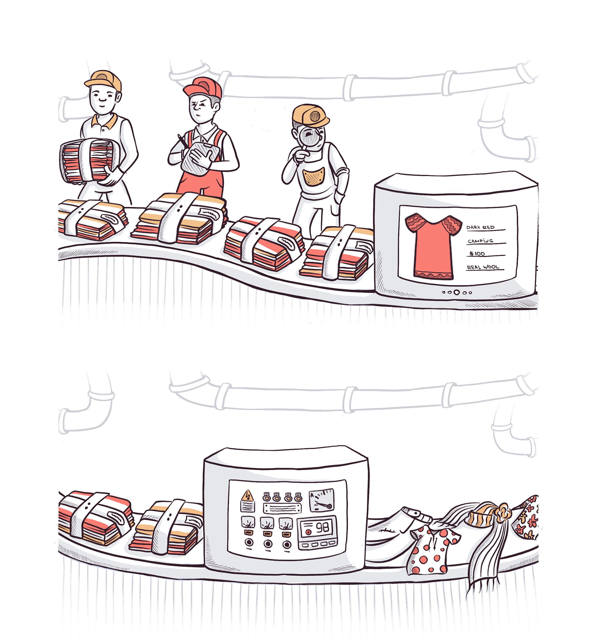 Illustration for Whiteboard animation animation flat illustration lineart minimalistic storyboarding vector