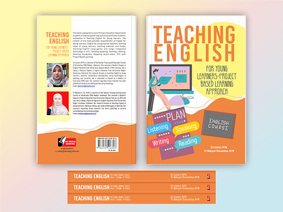 TEACHING ENGLISH FOR YOUNG LEARNER - Book Cover Design book book cover book display book idea book layout book mockup cover cover design cover idea education hardcover novel sampul softcover