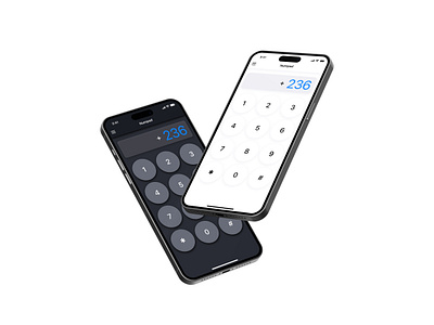 Numpad App app design iphone app design numpad numpad app ui ui design