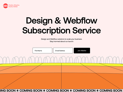 Atwww.studio Waitlist Page branding design design membership figma design graphic design illustration landing page sneakpeek webflow webflow membership