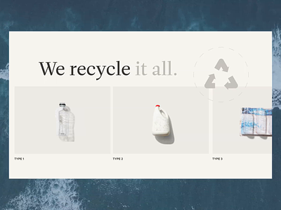 Recycling Process Designs animation animation artist design environment illustrations illustrator layout page design recycling recycling process ui web website