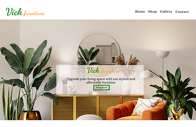 Furniture Website Landing Page Design app app design branding figma ui uiux design web design