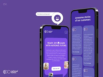 Branding of the international online school "National Tutors" animation branding create design development figma graphic design icon illustration logo mobile mockup ui use ux vector web webdesign webflow