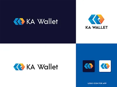 KA Wallet Logo | branding, logo, creative, modern | DesignoFly brand identity branding bright logo design designofly graphic design illustration ka logo ka logo branding ka logo design ka logo sample ka wallet ka wallet logo ks logo logo modern logo