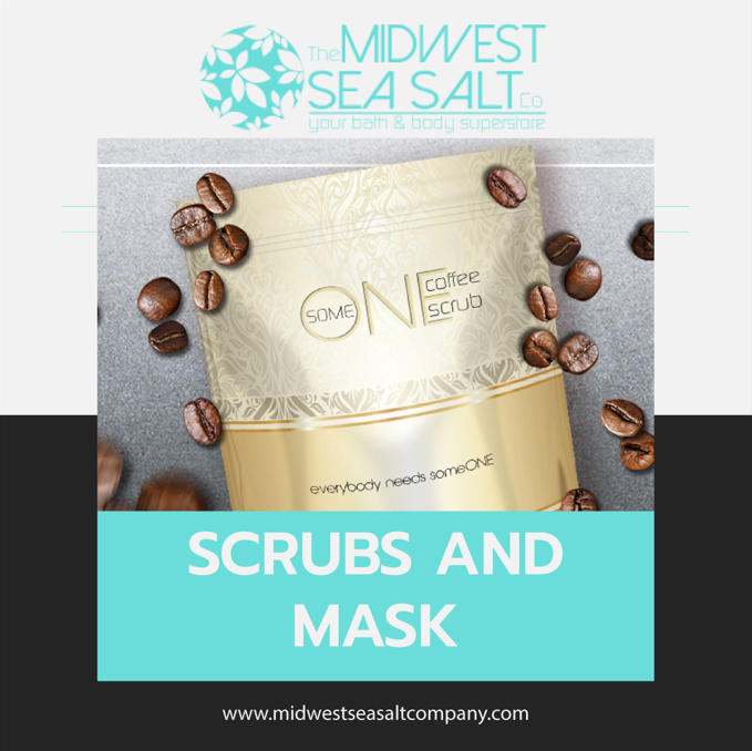 Scrubs, Mud, & Mask Midwest Sea Salt Co by Midwest Sea Salt Company on