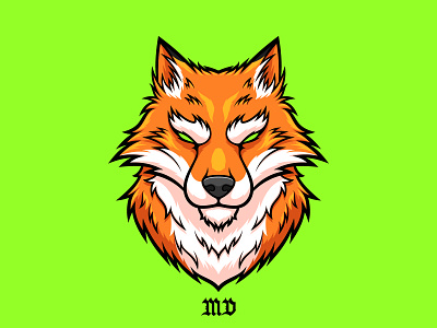 Fox animal design digital fox fox illustration fox logo gaming illustration logo logo design logotype sticker vector vector art