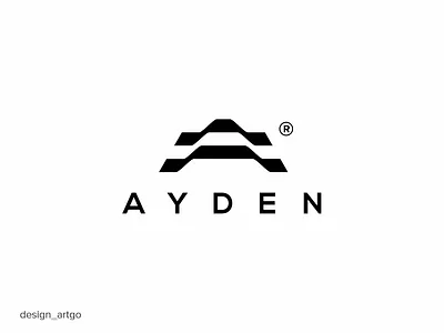 A Monogram Logo a logo branding design flat illustration letter a logo logos minimal minimalist monogram simple typography ui vector