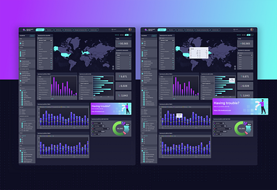 Dashboard - UI|UX Design chart dashboard data visualization design graphic graphic design illustration ui uiux user interface visual visual design