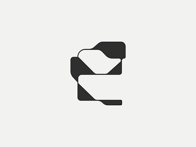 e Mark brand branding design e e logo e mark flat icon identity letter lettermark logo logomark mark monogram typography vector
