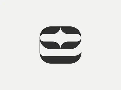 e Mark brand branding design e e logo e mark flat icon identity letter lettermark logo logomark mark monogram typography vector