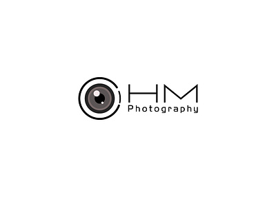 HM Photography Logo 3d animation branding business logo cafe logo caffee logo design emblem logo graphic design illustration logo minimal logo modern logo motion graphics photography logo signature logo ui