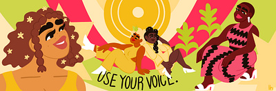 Use Your Voice illustration