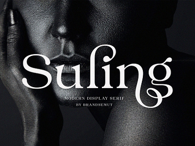 Suling || Modern Display Serif logo logotype vintage