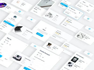 Electronics Fair components app branding design graphic design illustration logo typography ui ux vector