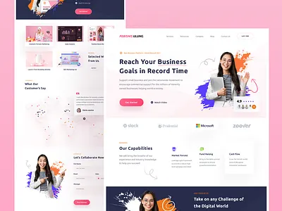 UI Design for Web Design 3d animation app figma graphic design motion graphics ui
