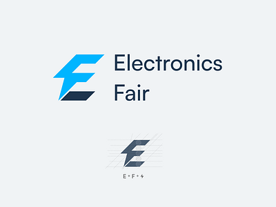 Electronics Fair logo concept app branding design graphic design illustration logo typography ui ux vector