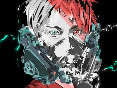 Anime characters 3d animation branding design graphic design illustration logo motion graphics ui vector